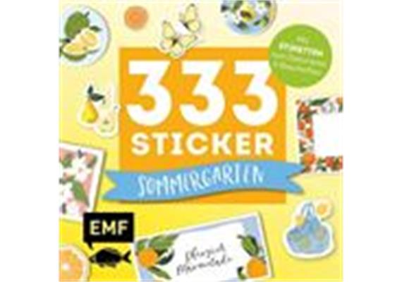 333 Sticker – Sommergarten: Küchen-Etiketten und A