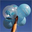 BALLOONDS, 5 PACK, BLUE, HAPPY BIRTHDAY AND CONFET | Bild 2