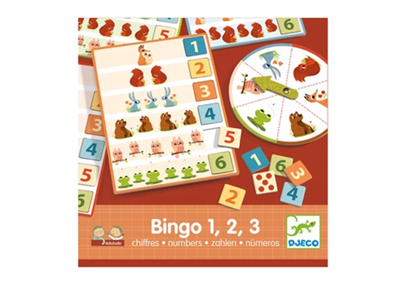 Eduludo Bingo 1, 2, 3