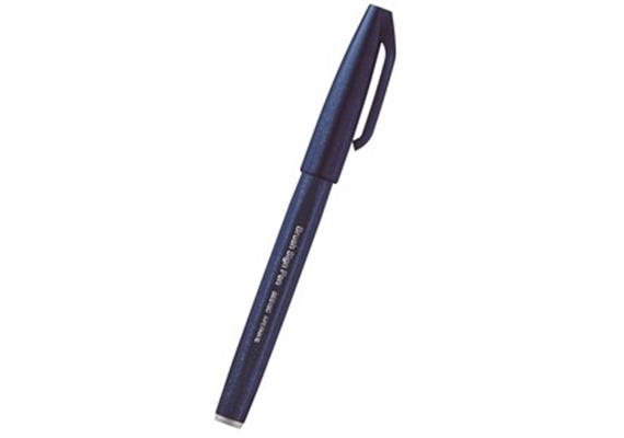 Faserschreiber Brush Sign Pen - stahlblau