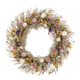 Fleur Kranz mit farbenden Blumen mit Schleife