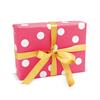 Geschenkpapier Punkte Candy Pink