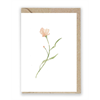 Grusskarte Blume Aquarell