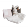 Hase mit Schmusetuch, natur 10cm