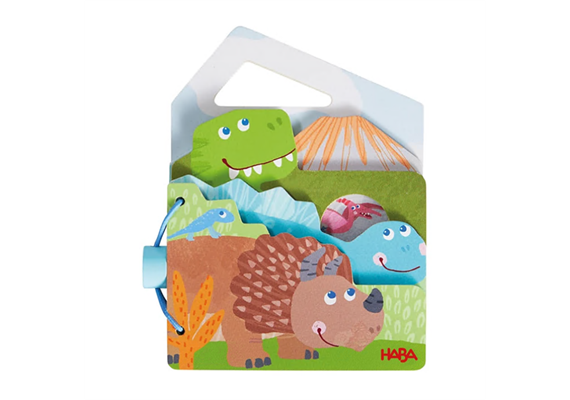 Holz-Babybuch Dinos HABA