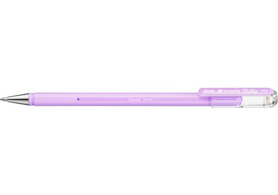 Hybrid Roller Gel Milky 0.8mm - pastell violett