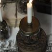 Kerzenhalter für Stabkerze Metalldeckel niedrig | Bild 2