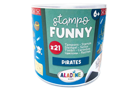 Kinder Stempel Funny Piraten