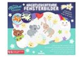 Kleine Kuschelhelden Nachtleuchtende Fensterbilder