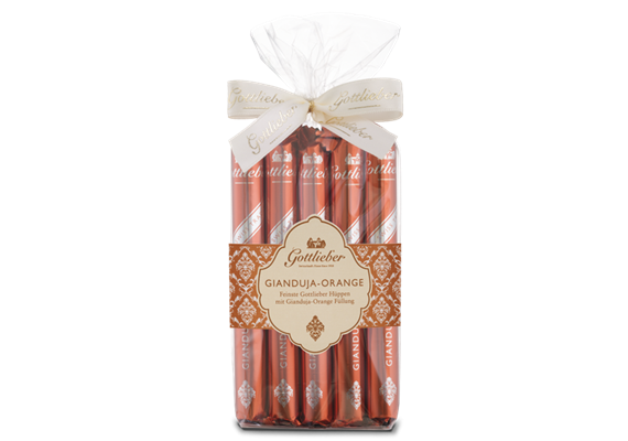 Manufaktursäckli - Gianduja-Orange 10 Stück