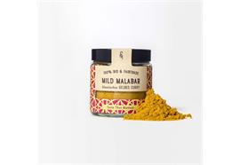 Mild Malabar indisches Curry Bio 120 ml Glas