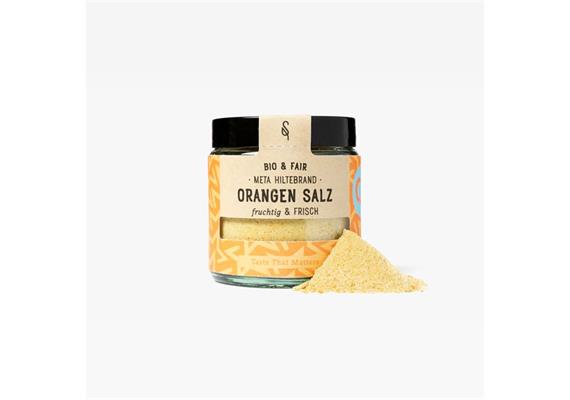 Orangensalz by Meta Hiltebrand Bio 120 ml Glas