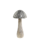 Pilz top mit glitzerndem Mosaik