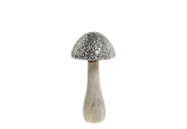 Pilz top mit glitzerndem Mosaik