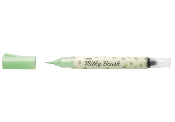 Pinselstift Milky Brush pastell mint grün im Blist