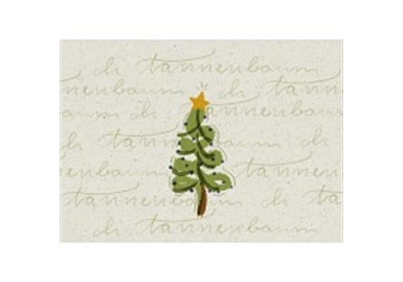 Postkarte - Tannenbaum