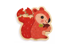 Puzzle Eichhörnchen 16 Teile