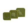 Snackbox 3er Set Dino