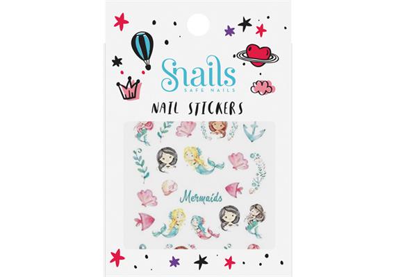 "Snails" Nagelsticker Meerjungfrau