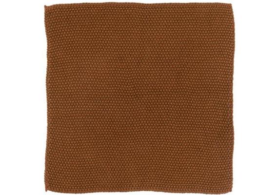 Spüllappen Mynte cognac gestrickt