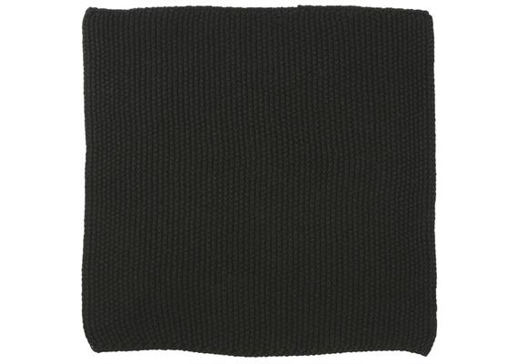 Spüllappen Mynte pure black gestrickt