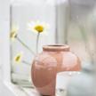 Vase mini mit Rillen krakelierte Oberfläche | Bild 2